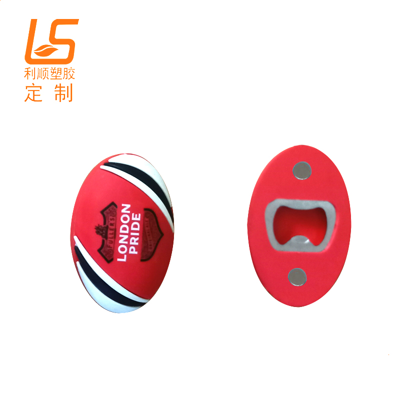 定制PVC滴膠開瓶器 卡通公仔軟磁開瓶器冰箱貼開瓶器2