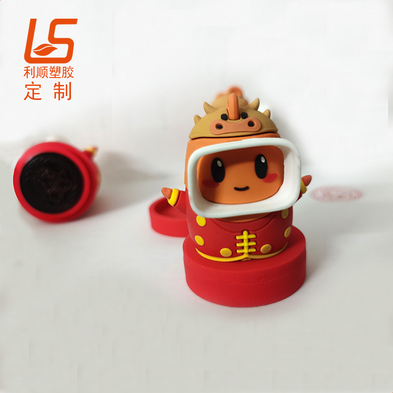 PVC軟膠立體公仔印章 立體公仔光敏儲油印章立體公仔印章 (1)